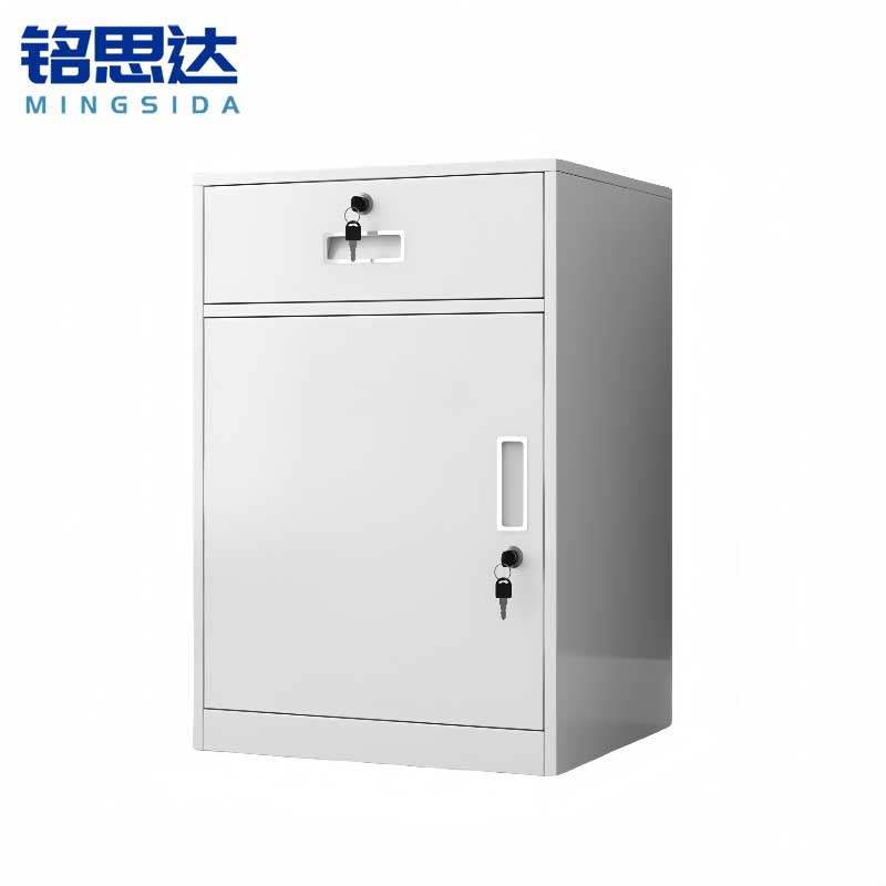 铭思达钢制桌下柜一抽台高清大图