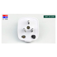 公牛单相三极可拆插头,10A 250V,GNT-10GNT-10,10个插头