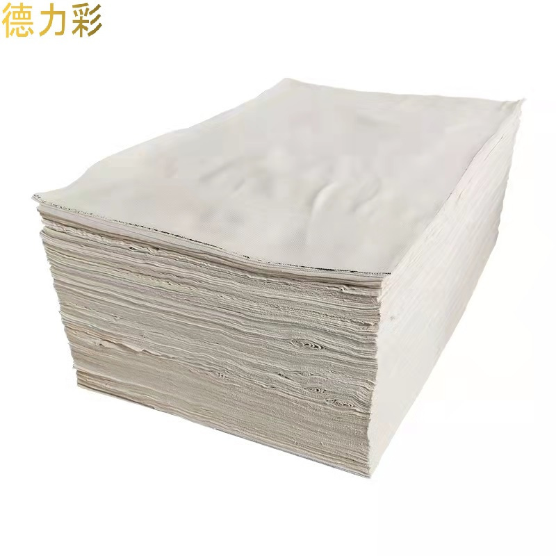 德力彩 擦机布 白色棉40*40cm 千克高清大图