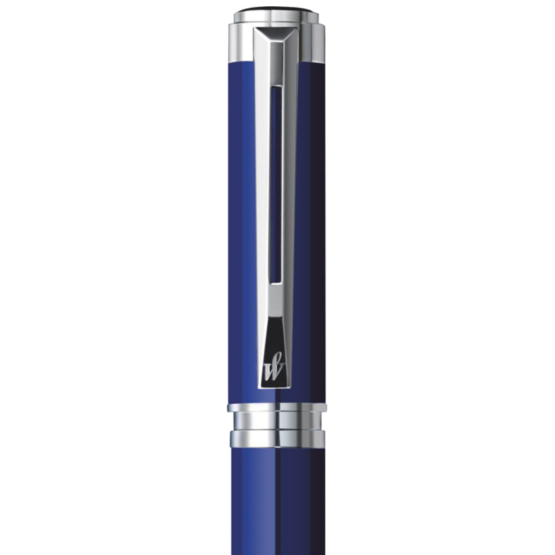 威迪文（WATERMAN）远景系列 蓝色白夹钢笔/墨水笔