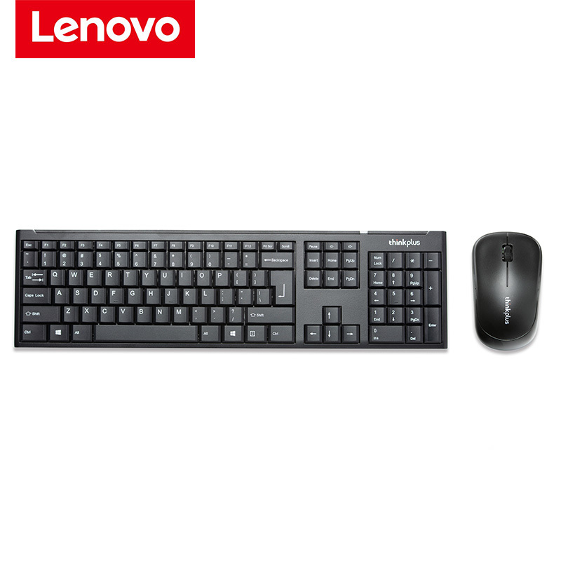 Lenovo/联想 EC-200原装键鼠套装 thinkpad电脑无线轻薄 巧克力 笔记本台式一体机家用办公商务鼠标键盘