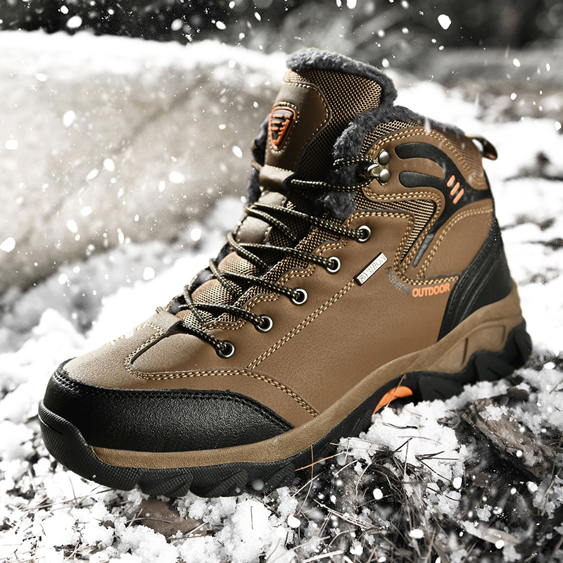 yibuluotuo户外男鞋登山鞋男耐磨防滑徒步鞋高帮男士休闲鞋防水爬山