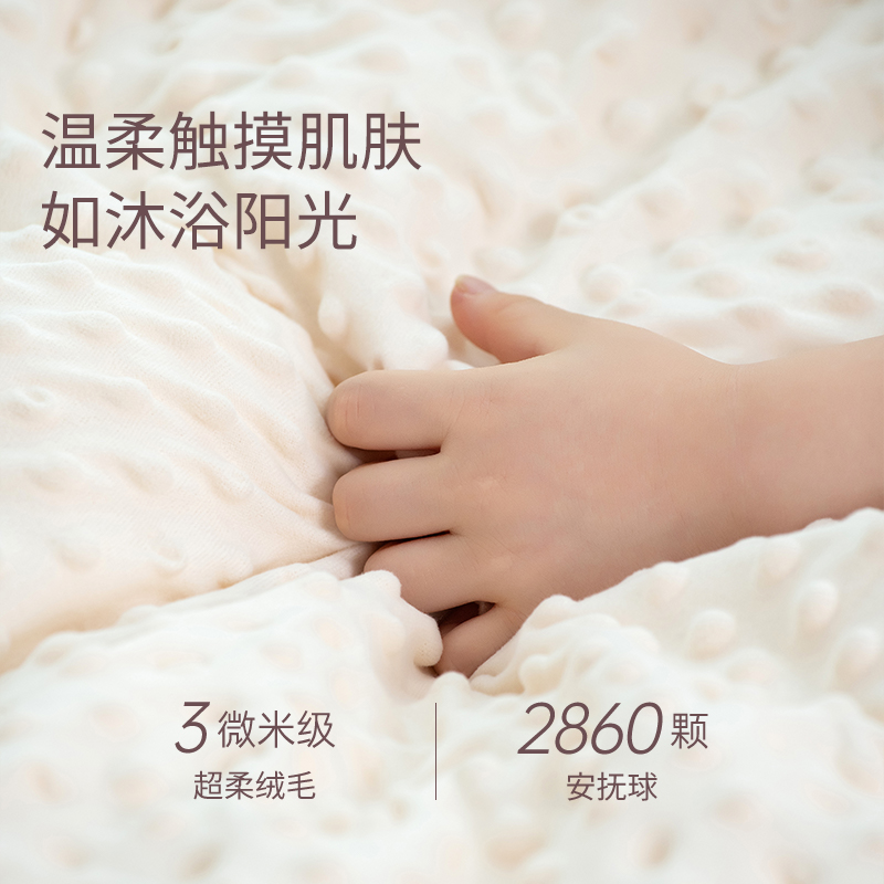 艾美家 豆豆被 婴儿儿童被200*230cm 草莓熊高清大图