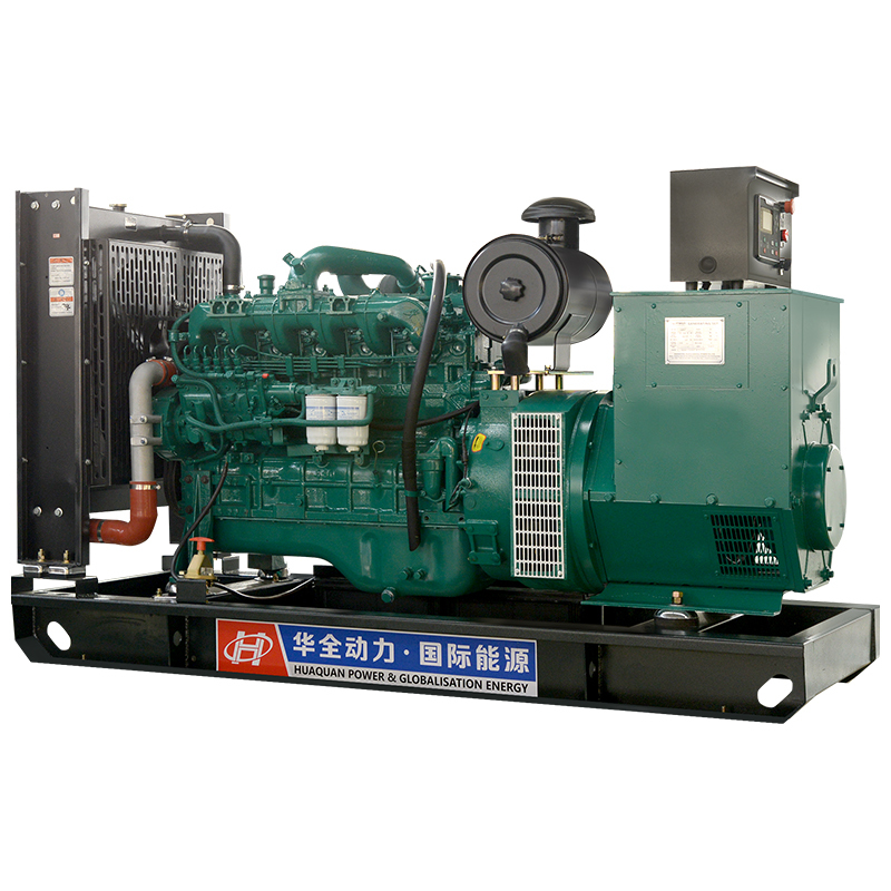 华全柴油发电机组75kw 配ATS自动化双电源柜 100马力防雨棚系列发电机 75千瓦三相交流全铜无刷永磁电启动发电机组
