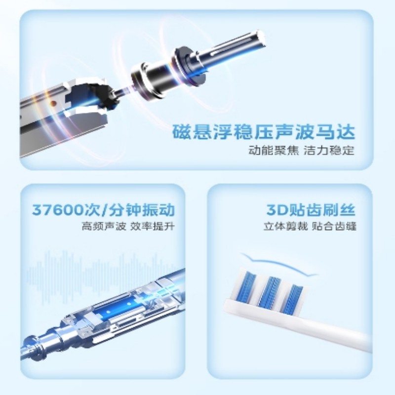 美的MR1电动牙刷MC-AJ0101高清大图