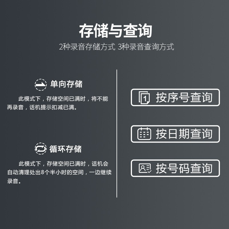 录音电话机 COR495