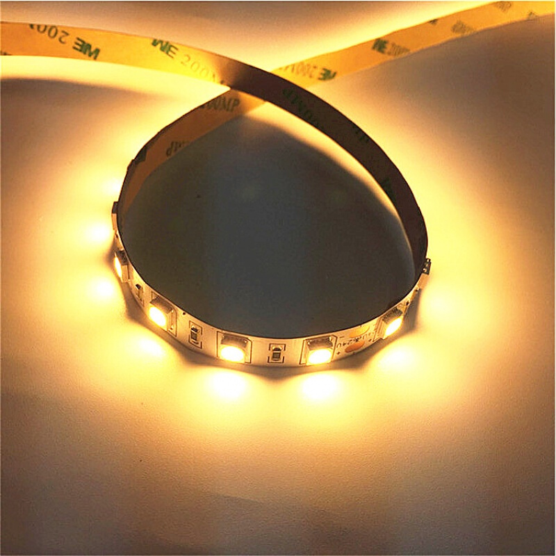12V24V灯带3000K灯条暖光12V3000K灯带LED暖黄光超高亮智能家居24V套管防雨暖光波迷娜BOMINA高清大图