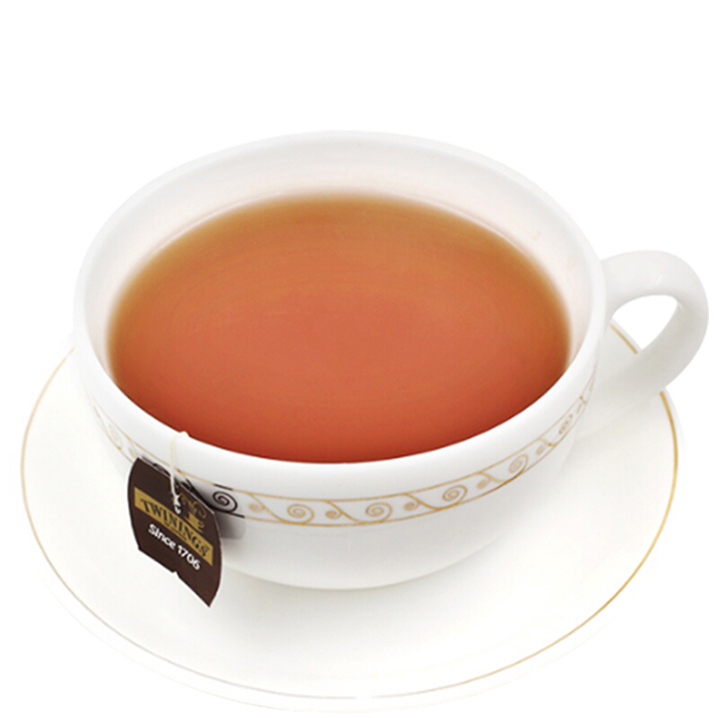 英国川宁(TWININGS) 柑桔肉桂果香红茶25包*2g 波兰进口茶叶袋泡茶包