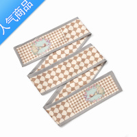 SUNTEK「知雾精选优雅蔷薇少女~丝巾小领巾女细窄小长条搭配衬衫发带