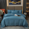 汉司家纺 220*240 60S长绒棉绣花夜之梦款床上四件套 (计价单位:套) 宾利蓝 不易褪色 不易起球 耐洗耐用