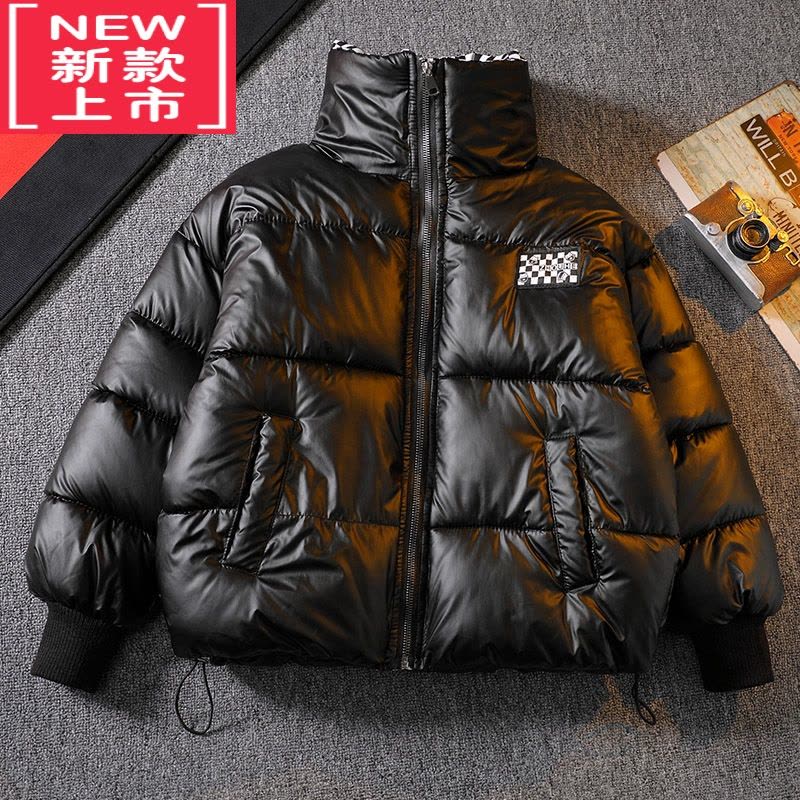 可莉允儿童装男童冬装棉衣2022新款羽绒棉服中大童炸街冬款棉袄洋气外套图片