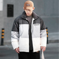 [8.5折价169.9元叠加优惠券]唐狮秋冬外套男男士棉服保暖宽松立领拼色棉衣棉服男冬季棉衣外套男