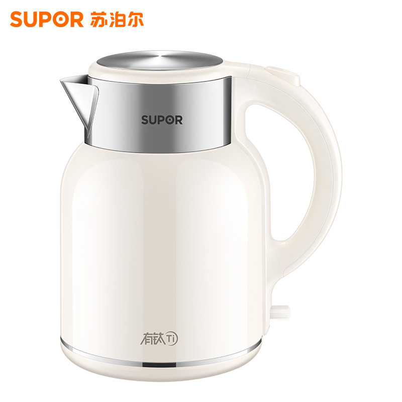 苏泊尔(SUPOR)2L大容量家用多功能电热水壶烧水壶开水壶电水壶2200W速沸 有钛内胆一键开盖 SW-20T03S高清大图