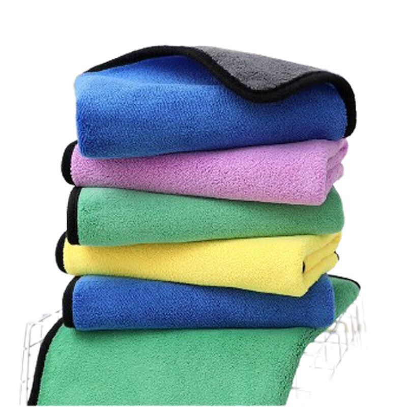 中盈惠彩 珊瑚绒抹布 MBDHS3 40*40cm (颜色随机)1条高清大图