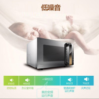 美的（midea）微波炉900W大火力23升变频家用光波烧烤炉智能湿度感应低噪音更静谧