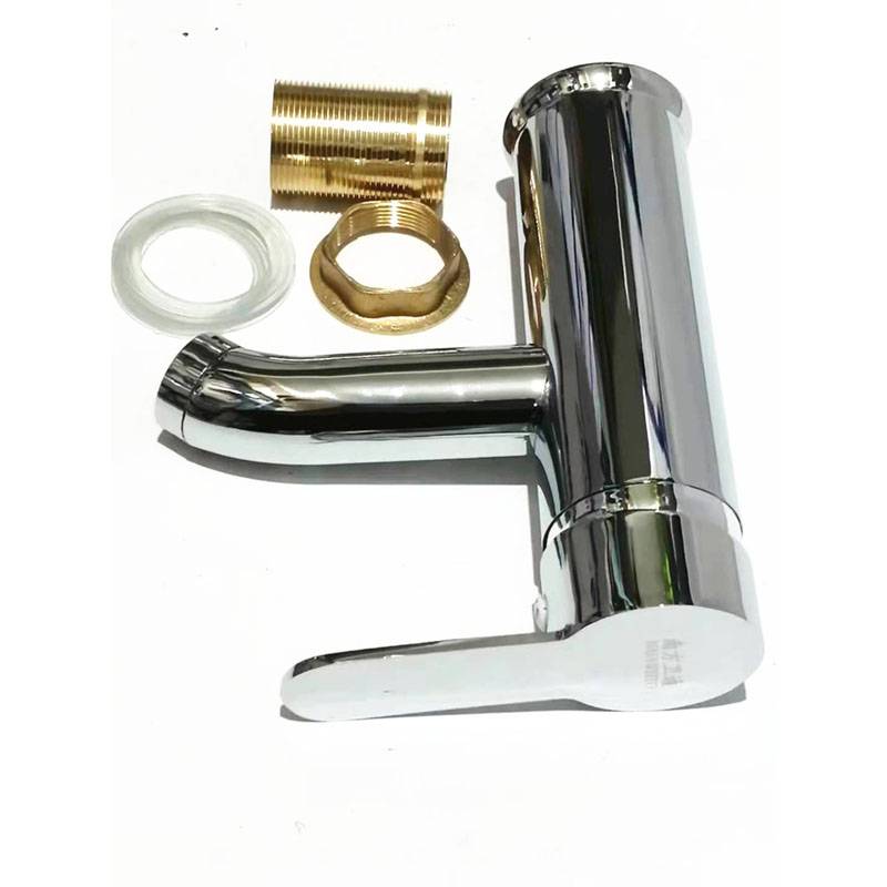 南方卫通 冷热混合水龙头 短玻璃面盆冷热龙头 NF-022 个高清大图