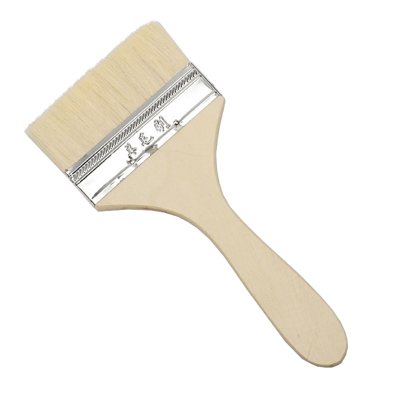 哈铁亿农 油漆涂料羊毛刷 毛宽10cm 4寸/个高清大图