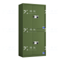 臻远 ZYJJ-80087 保密柜 绿色分双节智能指纹密码锁 长900*宽420*高1900mm 单位：1台