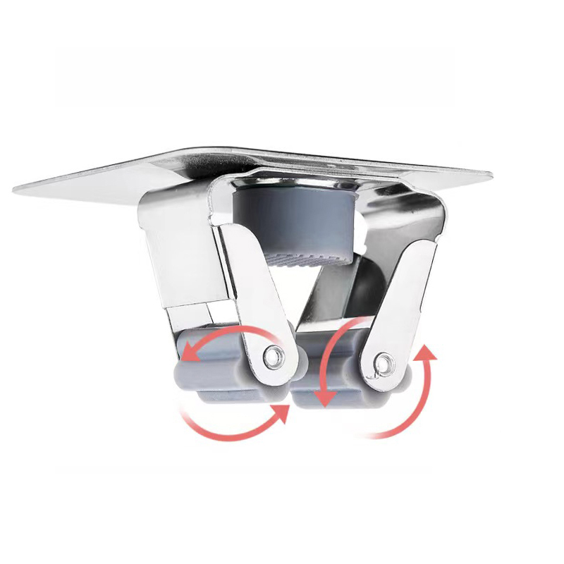 不锈钢拖把夹 单夹 个高清大图