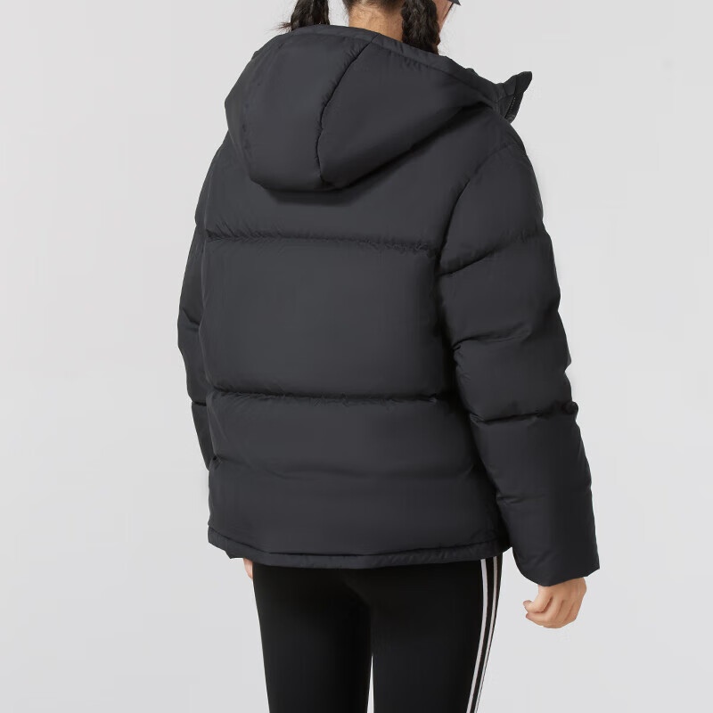 阿迪达斯 (adidas)女装 新款舒适百搭防风保暖运动休闲连帽羽绒服外套 JV6191 ZP高清大图