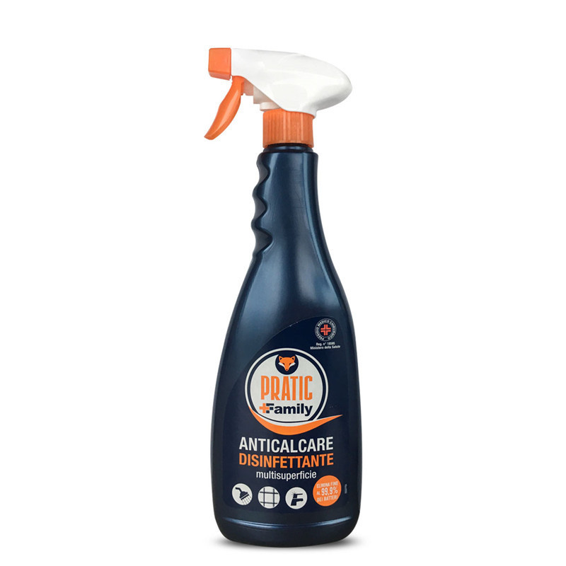 PRATIC狐狸爸爸卫生间除水垢清洁剂750ml 强力消毒杀菌马桶玻璃水龙头去污防霉