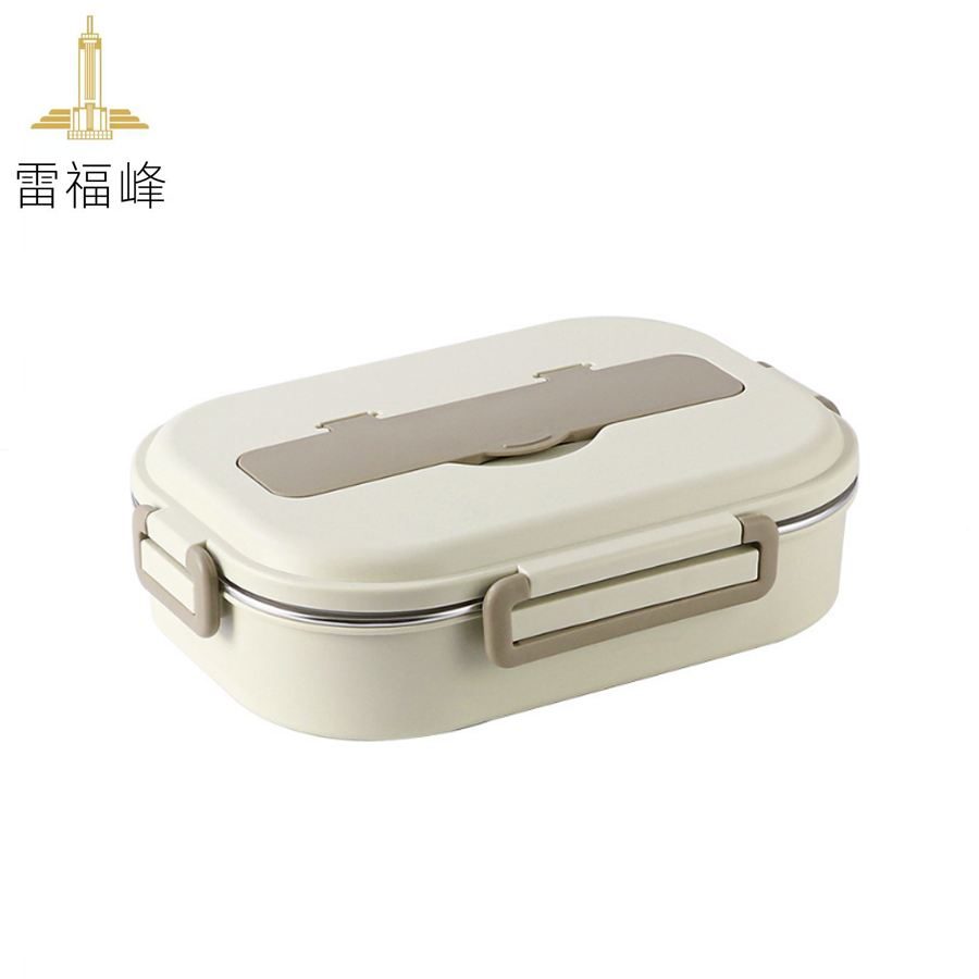雷福峰304不锈钢保温饭盒密封便当盒五格2000ml(配餐具+汤碗+保温袋)/套高清大图