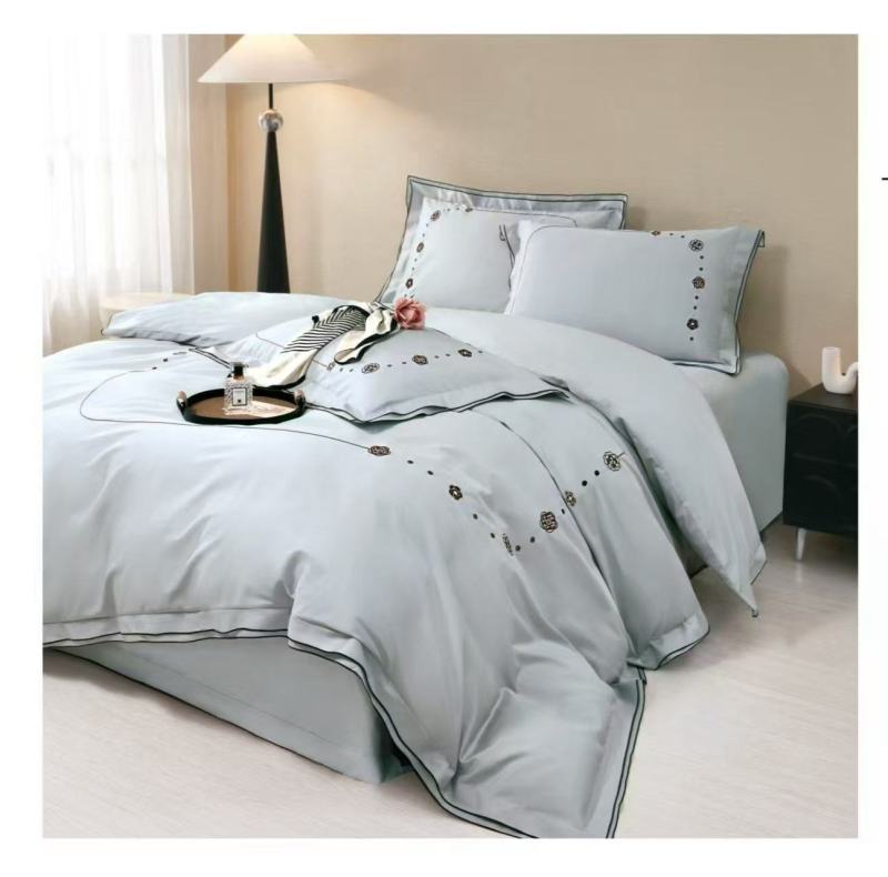 全棉长绒棉床上四件套(爱洛) 套