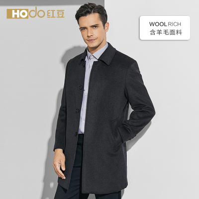215.1元包邮  Hodo 红豆 HWM8J2150 男士毛呢大衣