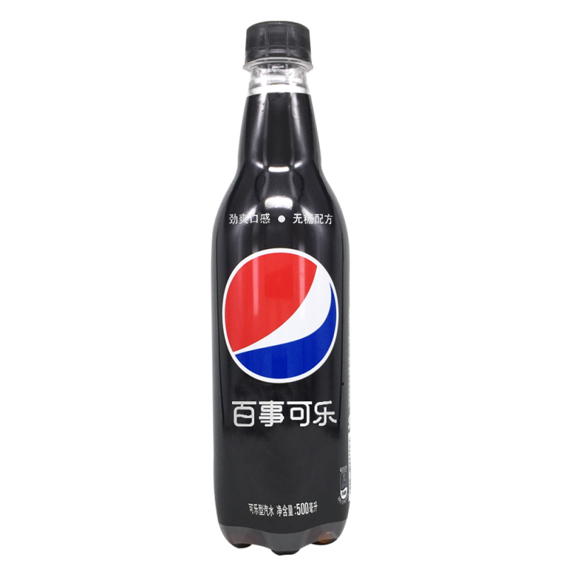 百事无糖500ML瓶装