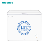 海信(Hisense)203升 家用冰柜 卧式冷藏冷冻转换柜 节能低噪 顶开门 冷柜(白色)BD/BC-203N/A