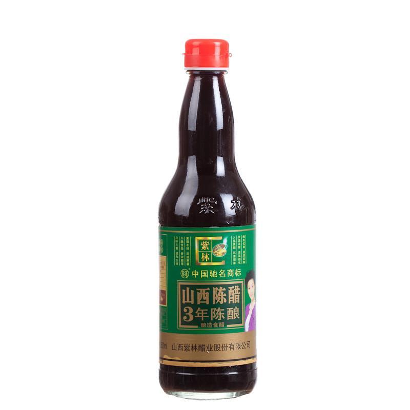 紫林 金牌陈醋(三年) 500ml