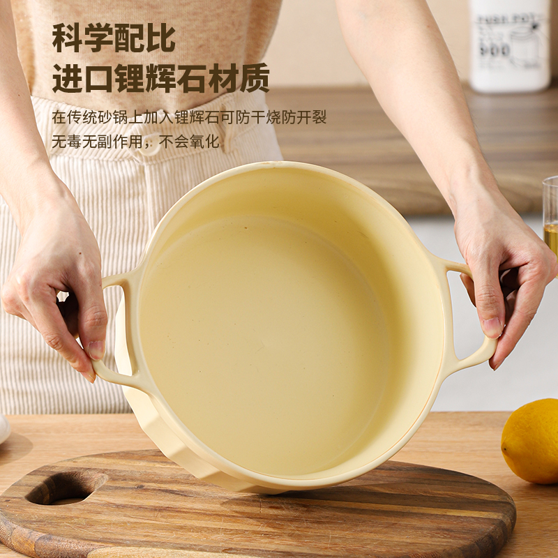 栢士德BYSTON丽达斯陶瓷砂锅BST-1025高清大图
