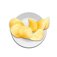 上好佳 田园薯片 甜辣口味 80g/袋