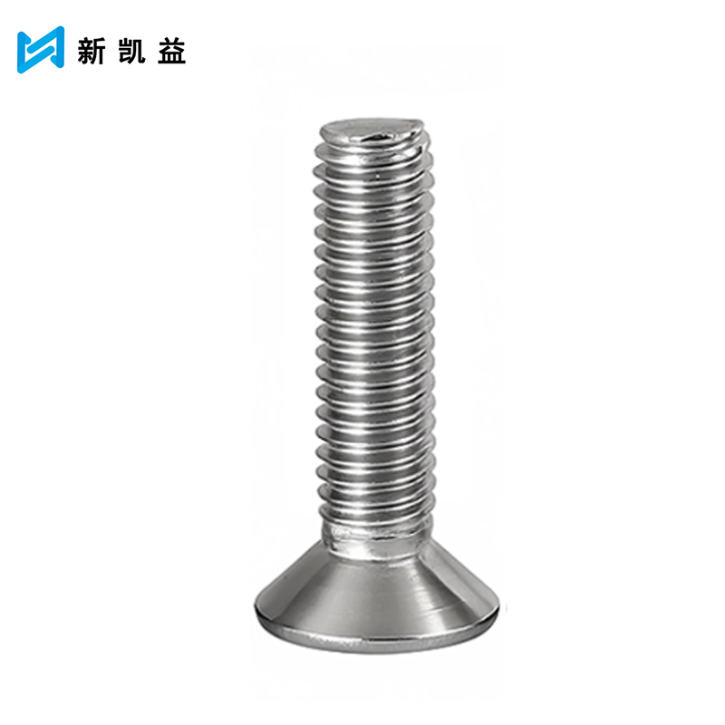 新凯益 304不锈钢十字平头螺丝沉头螺丝钉小机螺钉 M4*100[10只] 袋