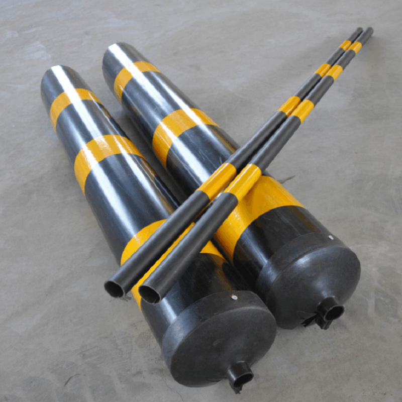 水龙珠(SHUILONGZHU)红白拉线管跨路警示管 25mm*2m国标 20根起订图片