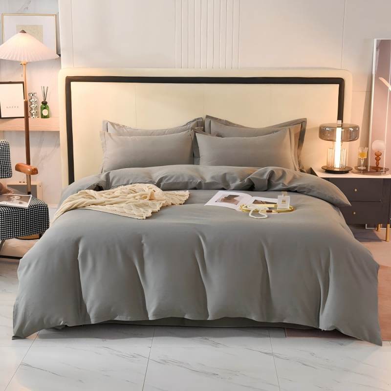 四件套 床品套装 100%纯棉 舒适亲肤 高密度织造 清新北欧风 家居用品高清大图