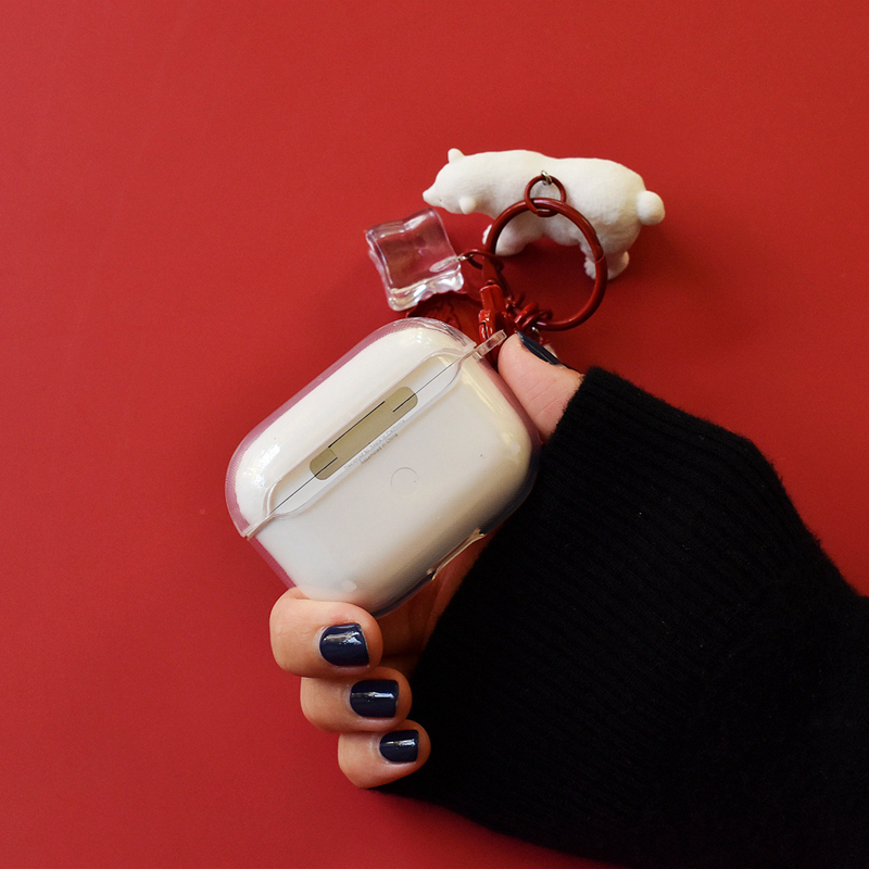 高铭宣 透明软壳可乐汽水Airpods1/2代保护套iphone苹果3代保护壳无线蓝牙耳机套充电盒三代软壳硅胶耳机套