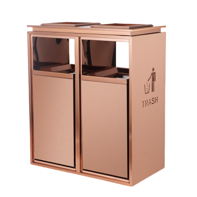 鑫龙都立式垃圾桶29cm个高清大图