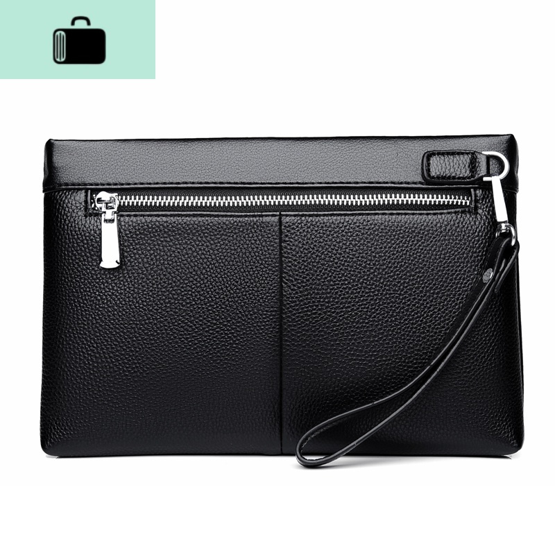 2020新款男士手拿包软皮商务手包男式夹包信封包手抓包男士手拎包new