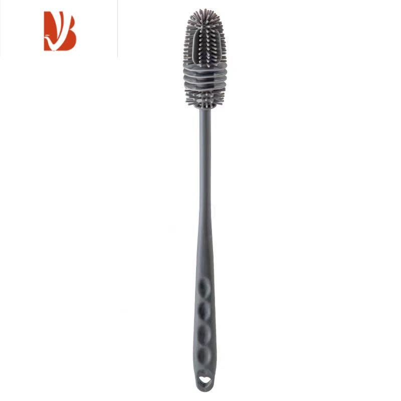 三维工匠洗杯子刷子长柄硅胶家用无死角专用清洁刷奶瓶破壁机去污器杯刷图片