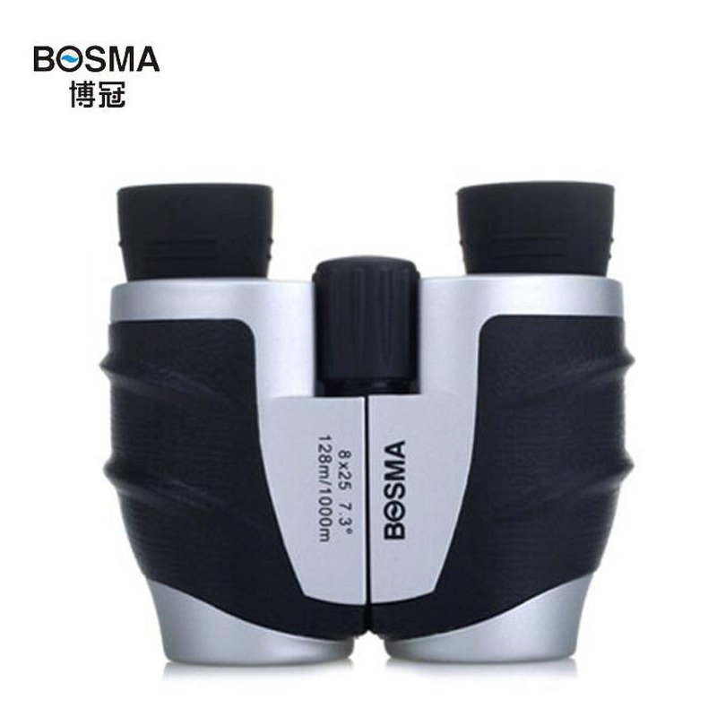 博冠BOSMA双筒望远镜山鹰8X25 袖珍型望远镜 户外旅游看演出比赛