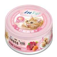 麦德氏猫用三文鱼(鱼冻)关节保健80g白肉机能汤罐猫罐头猫湿粮