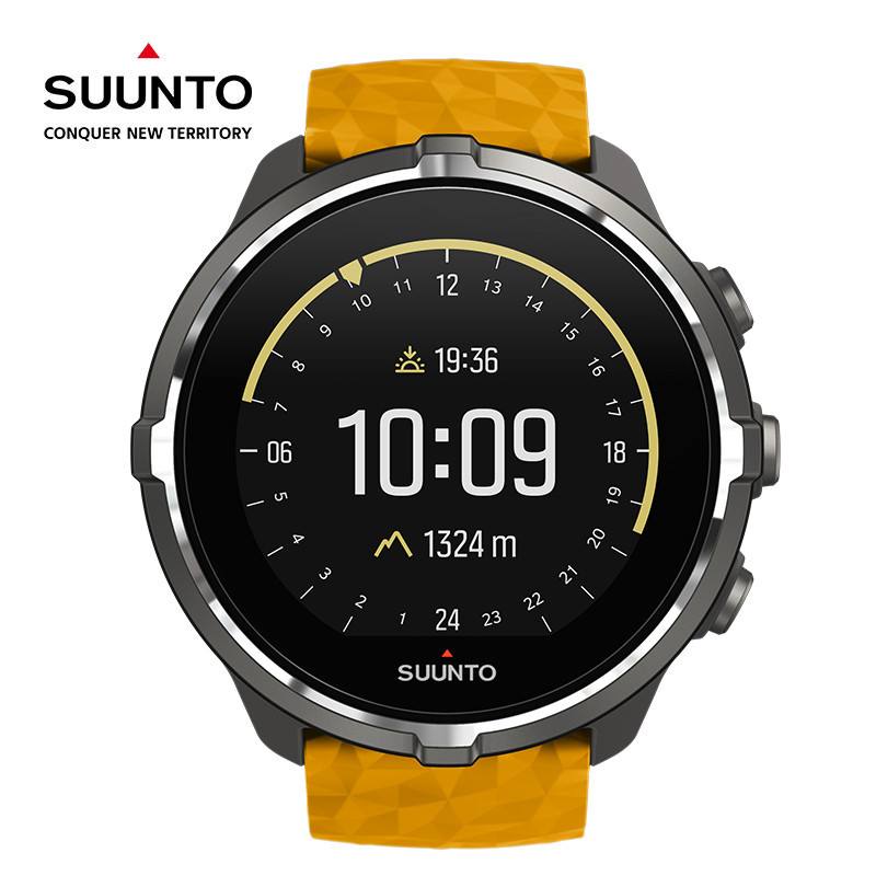 颂拓(SUUNTO) 手表 SPARTAN WHR BARO 斯巴达彩屏智能 户外光电心率表 黄色SS050001000