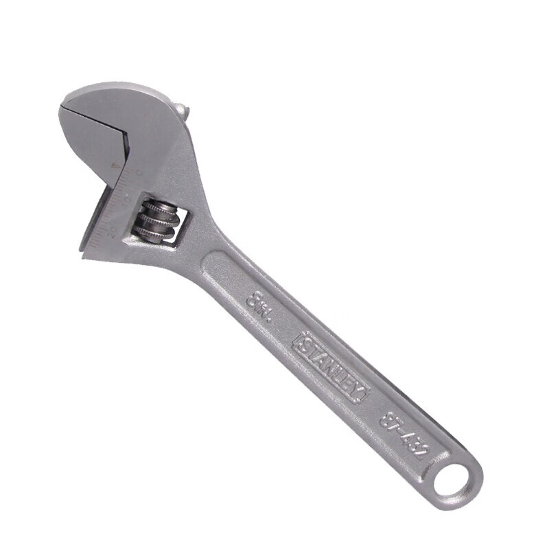 扳手 史丹利/STANLEY 87-432-1-23 活动扳手 高碳钢 8个高清大图