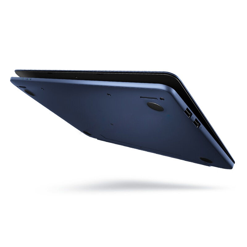 华硕(ASUS)E402 四核14英寸办公学习影音学生本轻薄本笔记本电脑 手提电脑 E2-6110 4G 500G 墨蓝 官方标配