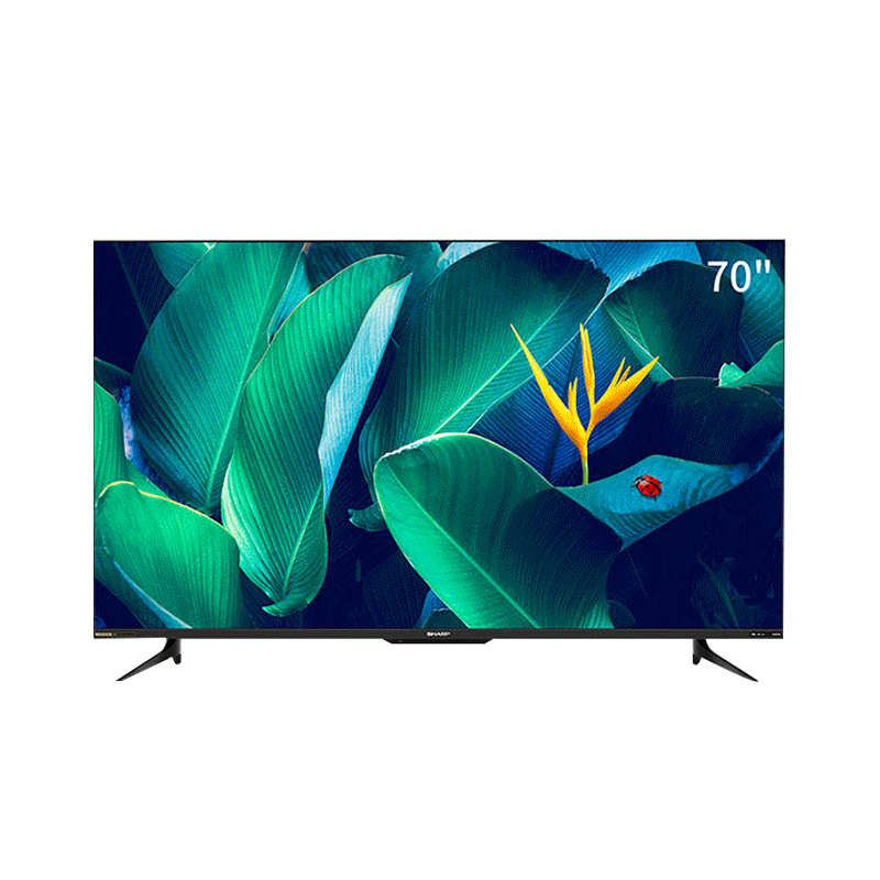SHARP 夏普 U6EA系列 全面屏 4K超高清 智能语音 液晶平板电视机 VA软屏 4T-M70U6EA 70英寸