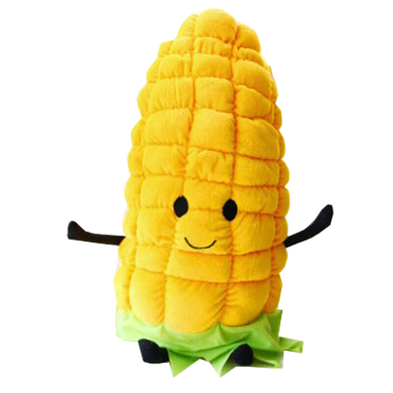 可爱玉米抱枕公仔创意蔬菜毛绒玩具玩偶布娃娃靠垫生日女生