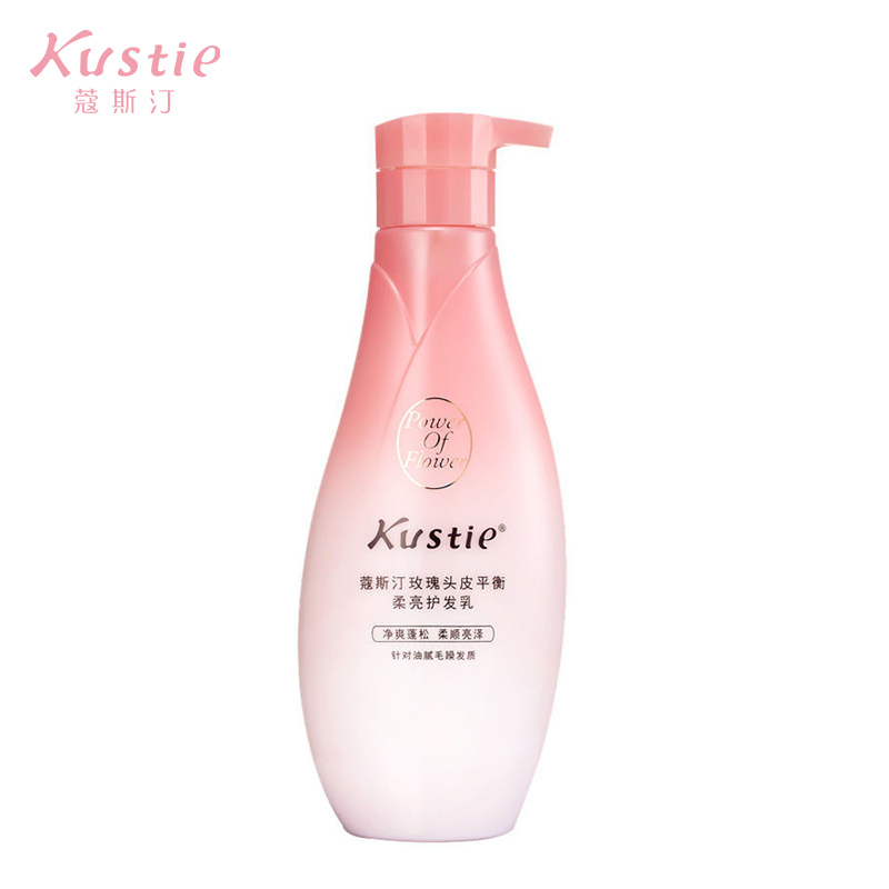 蔻斯汀(kustie)玫瑰头皮平衡柔亮护发乳500ml