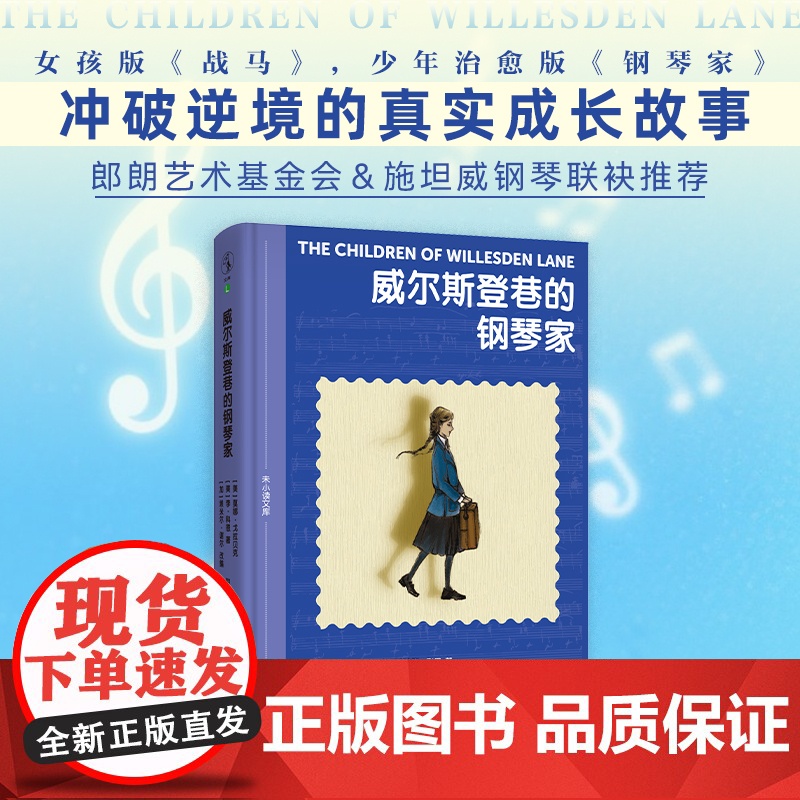 威尔斯登巷的钢琴家发生在二战期间的音乐奇迹 女孩版《战马》少年治愈版《钢琴家》激励万千读者冲破逆境的真实成长故事 儿童文高清大图