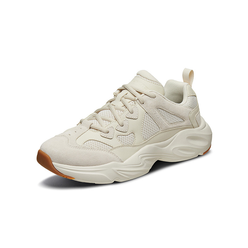 Skechers斯凯奇新款时尚运动老爹鞋男子复古休闲鞋51937-OFWT
